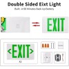 JW LIGHTING 6 PACK GREEN LED Emergency Exit Light Sign