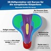 toptrek Bicycle Saddle Comfortable Soft Memory Foam Ergonomic Shock Absorbing