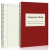 SMAODSGN 2 Pack Computation Notebook Spiral 9 1/4" x 11