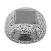 6Pcs Solar Powered LED Spot Lamp Resin Stone Lamp Warm