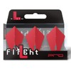 1 SET L STYLE CHAMPAGNE DART FLIGHTS ASTRA RED