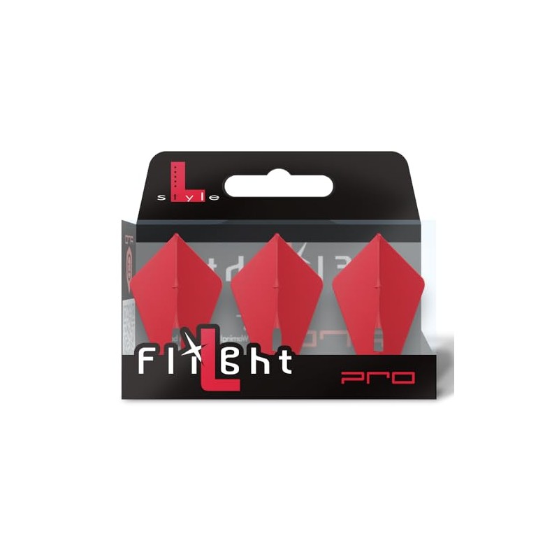 1 SET L STYLE CHAMPAGNE DART FLIGHTS ASTRA RED