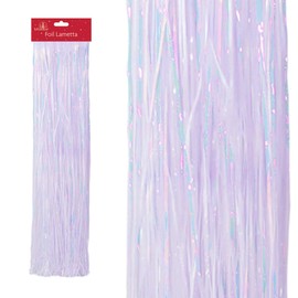 Widdle Wonderland Christmas Clear Iridescent Lametta 500 Strands Tree Decoration