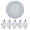 TEKLED LED Round Recessed Ceiling Light | Flat Panel Ultra