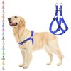 PUPTECK No Pull Dog Harness Soft Adjustable Basic Nylon Step