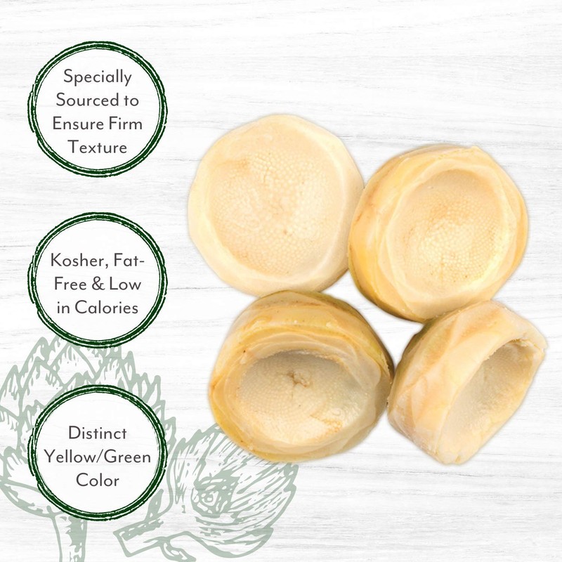 Roland Foods Extra Large Artichoke Bottoms, 5-7 Count, 13.75 Ounce