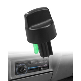 Premium A/C Heat Control Knob Switch Fit for Ford Explorer Ranger E-150 E-250 (1993-1994) Perfect Fit ABS Plastic Black Heater A/C Knob