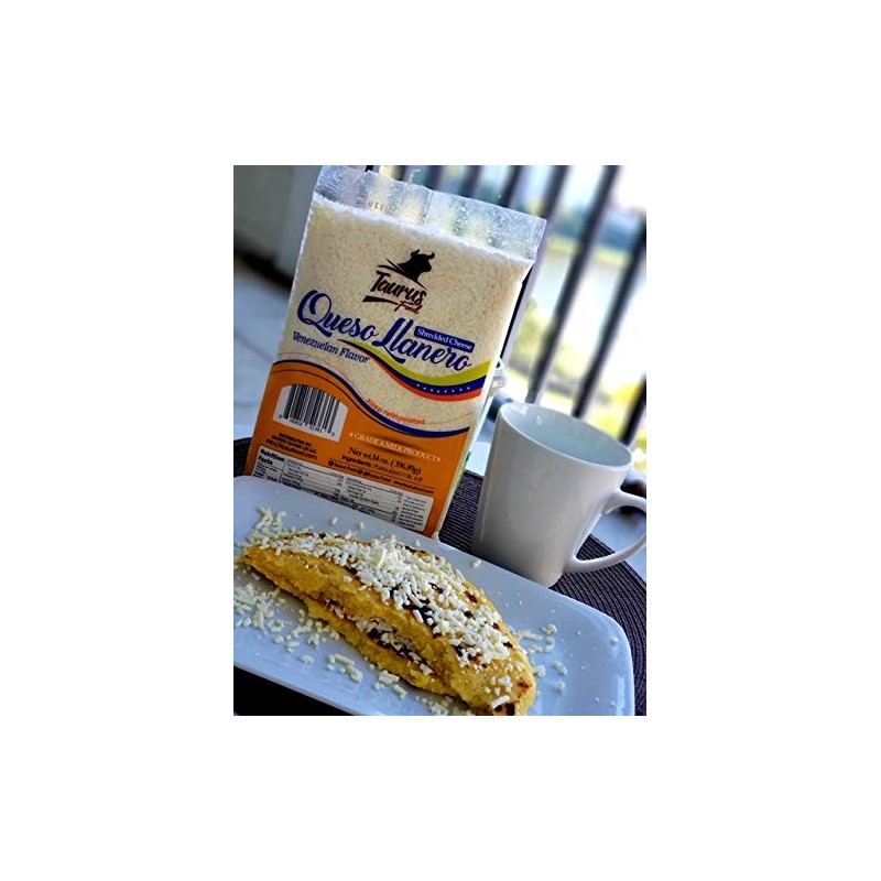 Queso Llanero Shredded Cheese Venezuelan Flavor