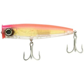 Yo-Zuri R1168-CPPO 3D Popper Floating Lure, Pink/Orange