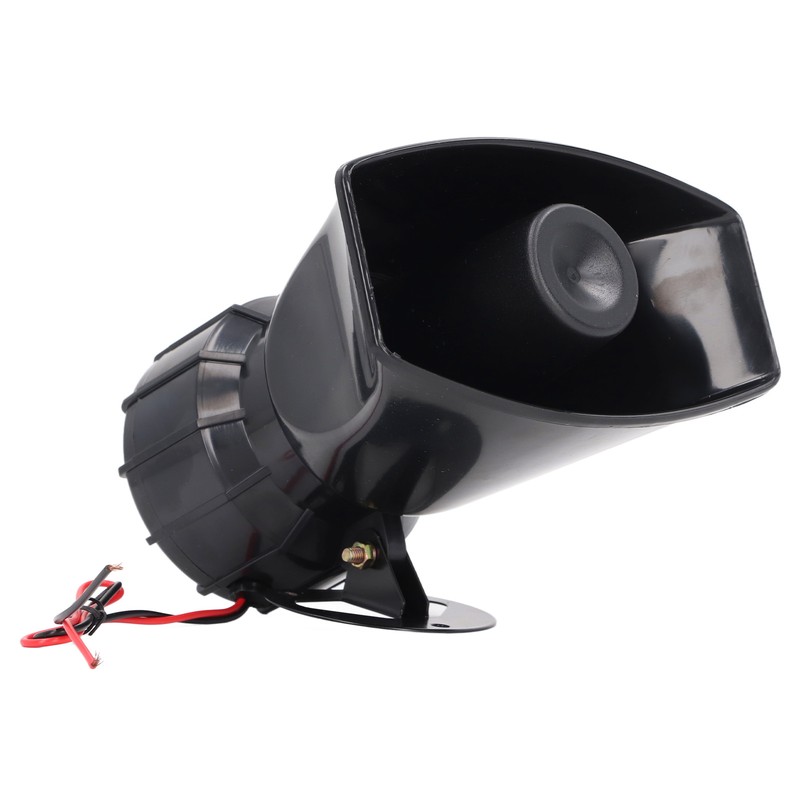 130DB Siren Speaker 60W High Power Alarm Horn Indoor Outdoor