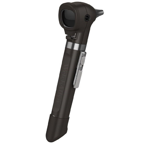WelchAllyn 2.5V Fiber-Optic Pocket LED Otoscope Set, Onyx, Part No.