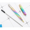 Gullor 5 Pieces Retractable Ballpoint Pen, Metal Pens for Gift,