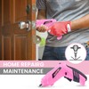 ALATIN Pink Tool Set for Women, 136 PCS Household Tool