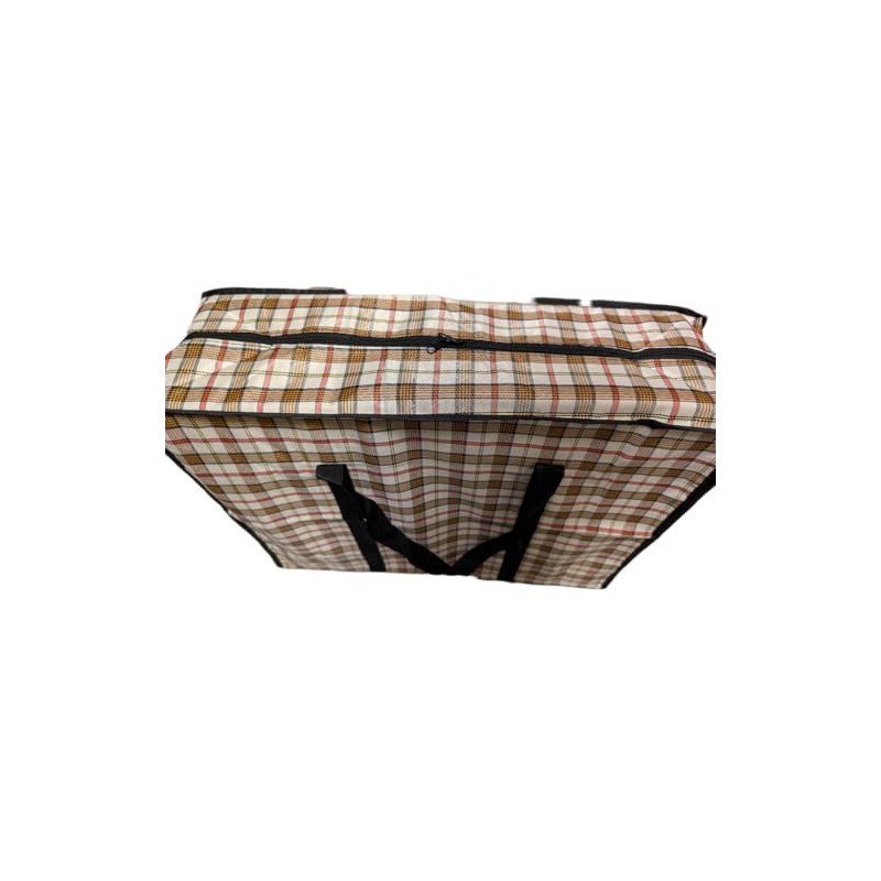 Extra Strong Checkered Design Laundry Storage Bag – Durable and