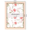 eletecpro 5x7 Enamel Picture Frame with Real Glass Cover, 1