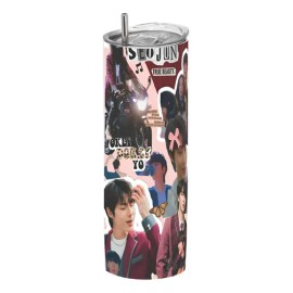 Termo Skinny Café 20 Oz K-drama True Beauty #59