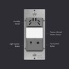 TOPGREENER Humidity Sensor Switch, Dual Tech Humidity PIR Motion Sensor