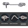 Storm Hook, Hook Lock Stainless Steel, Pack of 2, Cabin