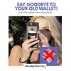 LIFESTYLE DESIGNS The StickyWallet – Premium Spandex Stick-on Phone Wallet