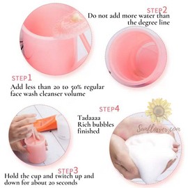 Face Cleansing Foam Maker Micro Bubble Foamer Bubble Maker Cleansing Milk Pembuat Buih Bagi Pencuci Muka