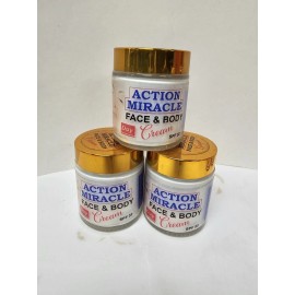 Secret 3 Pic Acton Miracle Face & Body Day Cream Spf 50