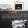 Criditpid GZ550 GZ552 EP62-1 Replacement Fireplace Blower Fan for Continental,