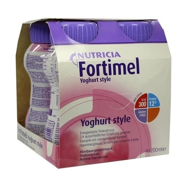 Fortimel Yogurt Style Raspberry Flavor 4X200 ml
