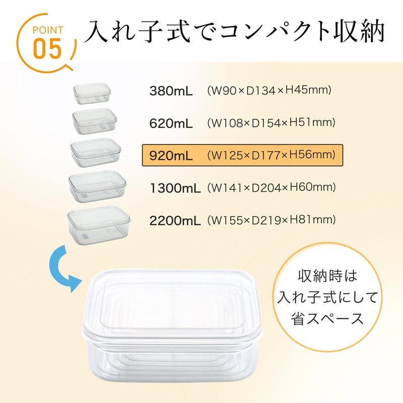 Iwasaki Industries M-A-074 NN Rustroware Micro Clear Storage Container, Tritan