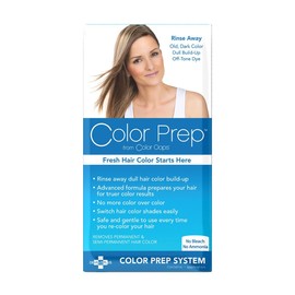 Color Oops Color Prep Hair Color Prep System by Color Oops - Líquido - Sin gluten - Elimina acumulación de color y neutraliza pigmento - Azul - Todos los tipos de cabello