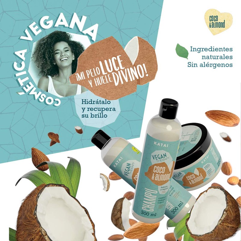 Katai Coconut & Almond Cream Mascarilla 250 ml