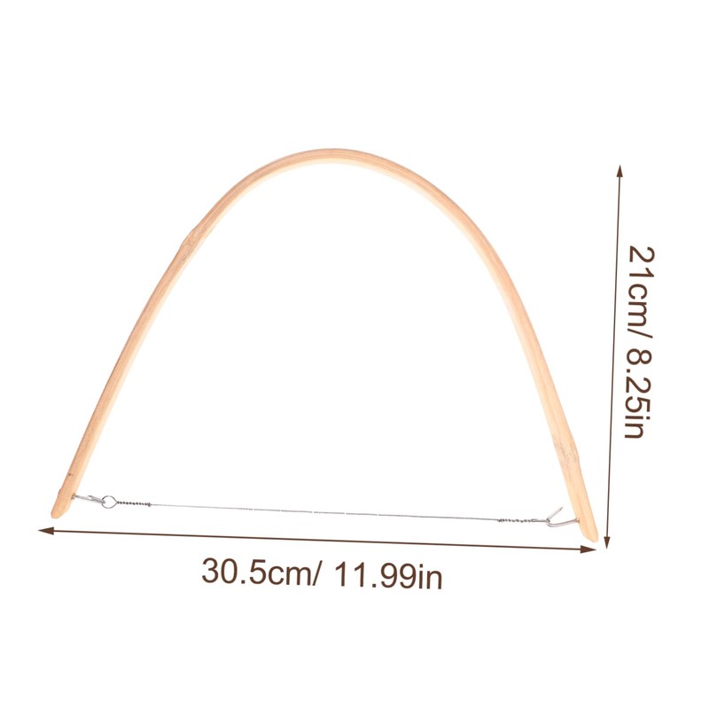 KONTONTY Wood Cutting Hand Saw Bow-designed Coping Saw Woodworking Tool