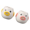 2pcs Egg Separator Ceramic Chicken Shaped Egg Yolk White Filter