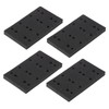 SUMNACON 4 Pack Sponge Sander Backing Pad Foam Sanding Pad,