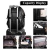 myfriday Large Travel Backpack Purse, Convertible, with Luggage Strap