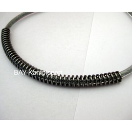 BAY® "Outdoor Spiral Protection" for Professional Steel Skipping Rope, Steel Core, Protection Skipping Rope, Skipping Rope for Outdoors on the Go Spring Protective Spring Travel