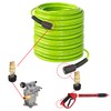 Hourleey Pressure Washer Hose 100 FT, 3600 PSI Flexible Kink