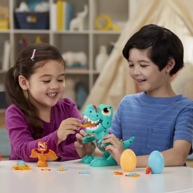 Play-Doh Play Doh Dino Rex Gloton Electronico Incluye 3 Botes