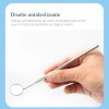 Cuidado Facial Set 3 Espejo Inspección Pestañas O Dientes F