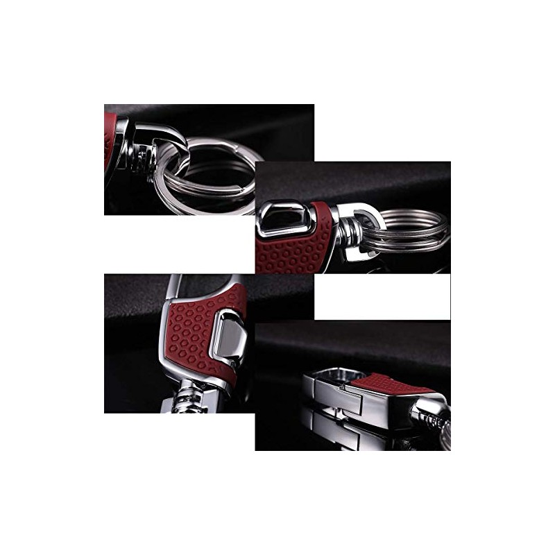 AIXUAN Keyring: Stylish Metal Key Holder, Easy Attachment and Loss