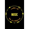 Wake Up Music Be Awesome | Gift Notebook for a