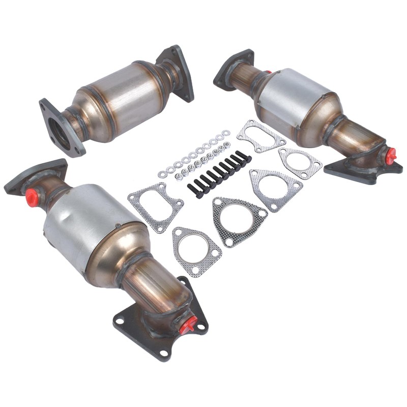 Weonefit Catalytic Converter Set 1 and 2 LH RH Replacement