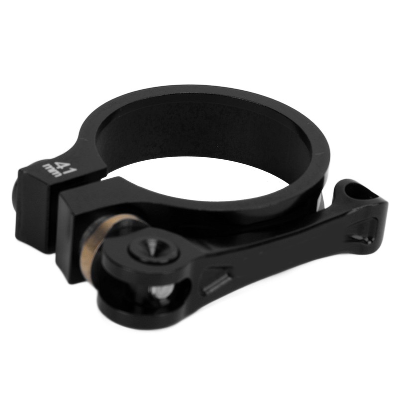 41mm Bike Seat Post Clamp CNC Aluminium Alloy Bicycle Quick