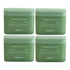 Mediheal 메디힐 티트리 트러블 패드 100매 4개 / 써클 Mediheal Tea Tree Trouble Patch 100ea 4pcs / Circle