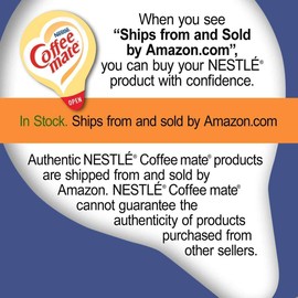 Nestle Coffee mate Coffee Creamer, Hazelnut, Liquid Pump Bottle, 50.7 Ounces
