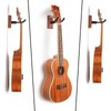 VEINTICO Ukulele Wall Mount Hanger, Ukulele Hanger Holder for Ukele
