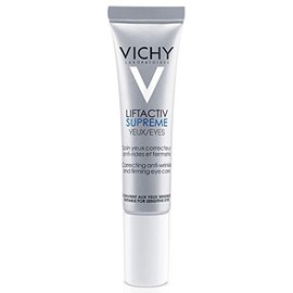 Vichy LiftActiv Crema para Contorno de Ojos - antiarrugas y reafirmante + Liftactiv Supreme Crema de noche anti-arrugas y reafirmante