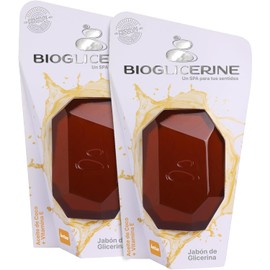 Set de jabones BIOGLICERINE MBAR 2 Pack Jabn de Glicerina con Vitamina E Hidratante y Humectante Ideal para todo tipo de piel Aroma Mstico 235 gr C/U