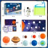 Juego Educativo De 30 Piezas Del Sistema Solar Montessori