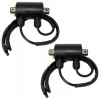 Caltric 2-Pack Double Line Ignition Coil for Kawasaki VN750 Vulcan