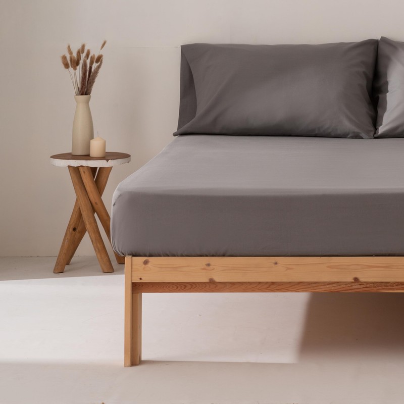 Fitted Sheet 105 x 200 x 30 cm 100% Cotton